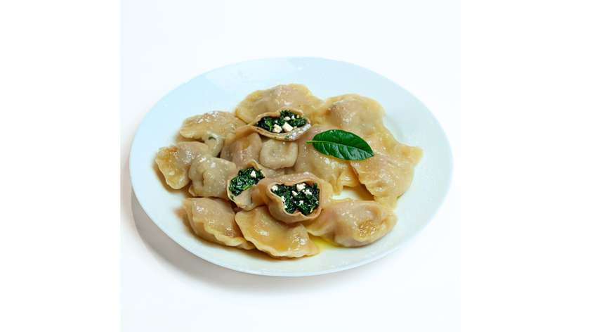 Pierogi ze szpinakiem i serem 12szt