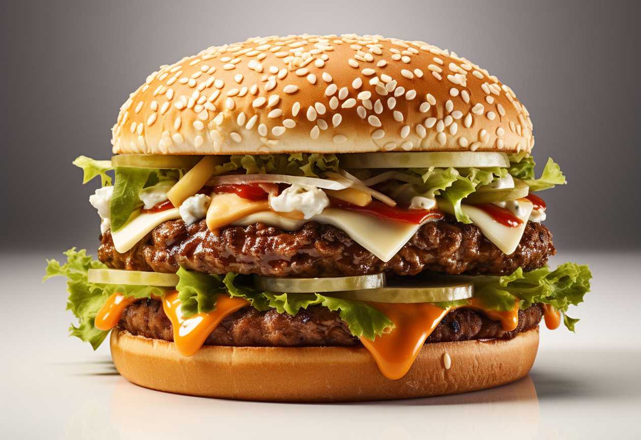 Double Burger Menu