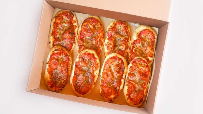 Box pizzetta margherita