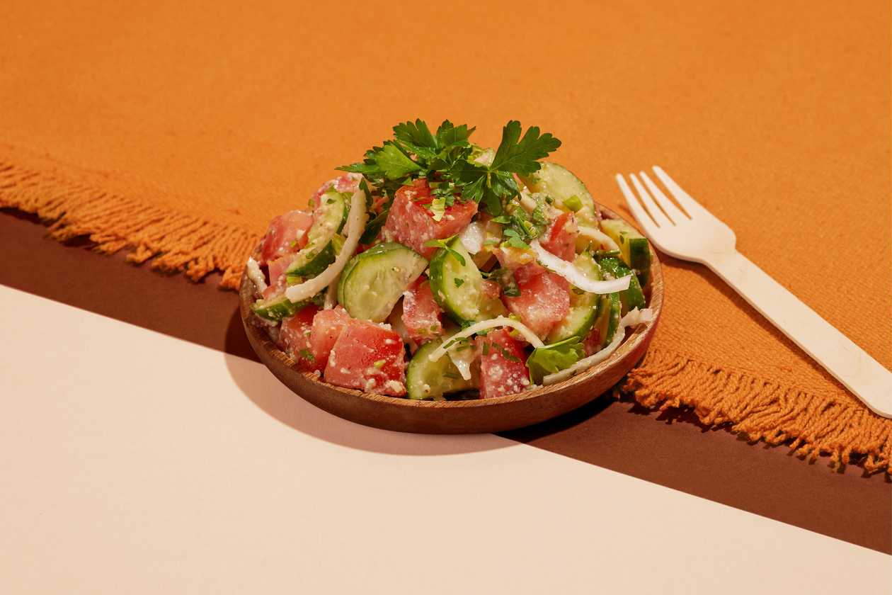 Classic Salad with Walnuts🥗