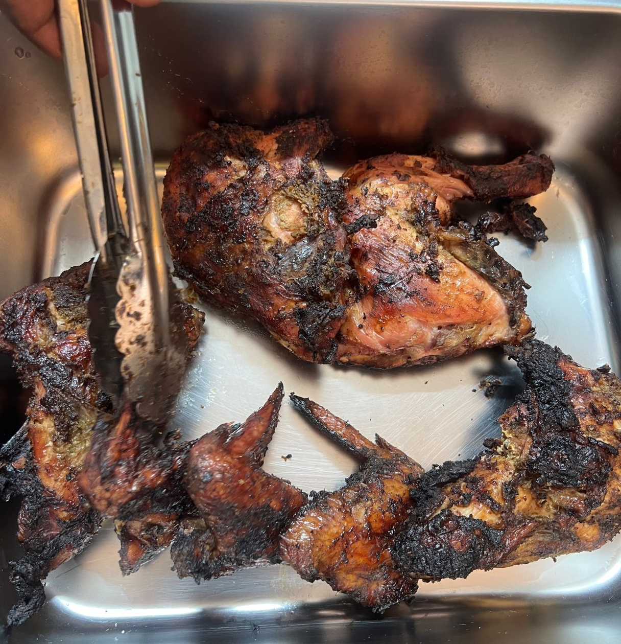 1/2 Jamaican Jerk Pan Chicken