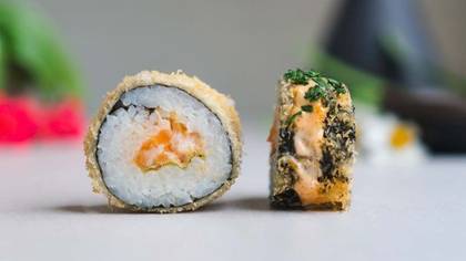 Salmon Kataifi Roll