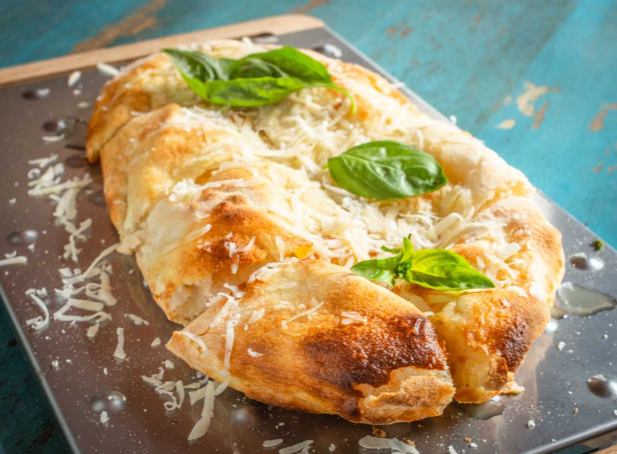Focaccia with parmezan