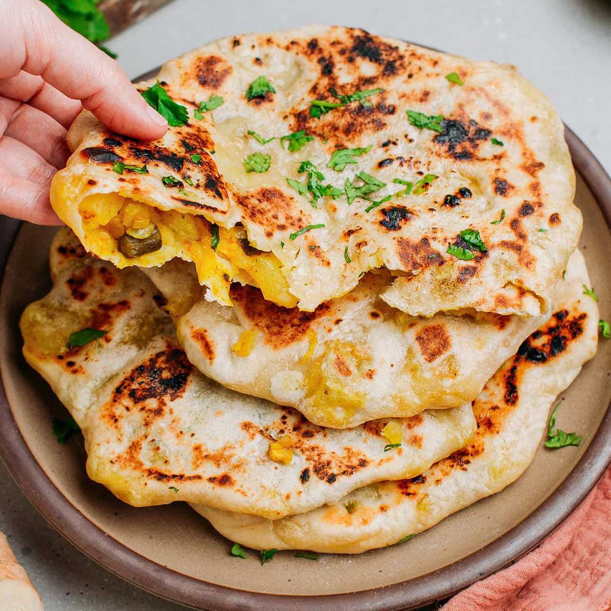 Potato naan