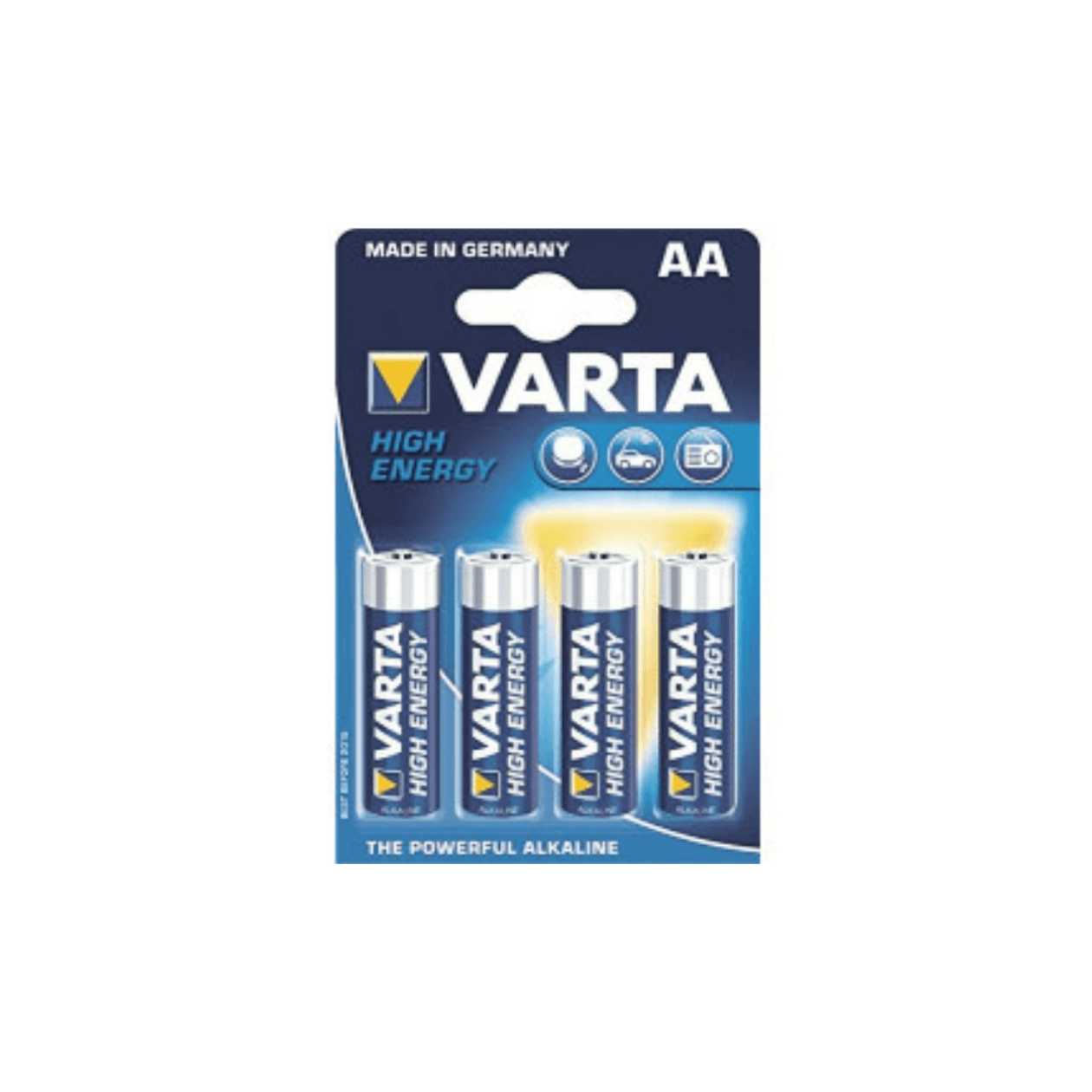 VARTA - AA High Energy Batteries x4