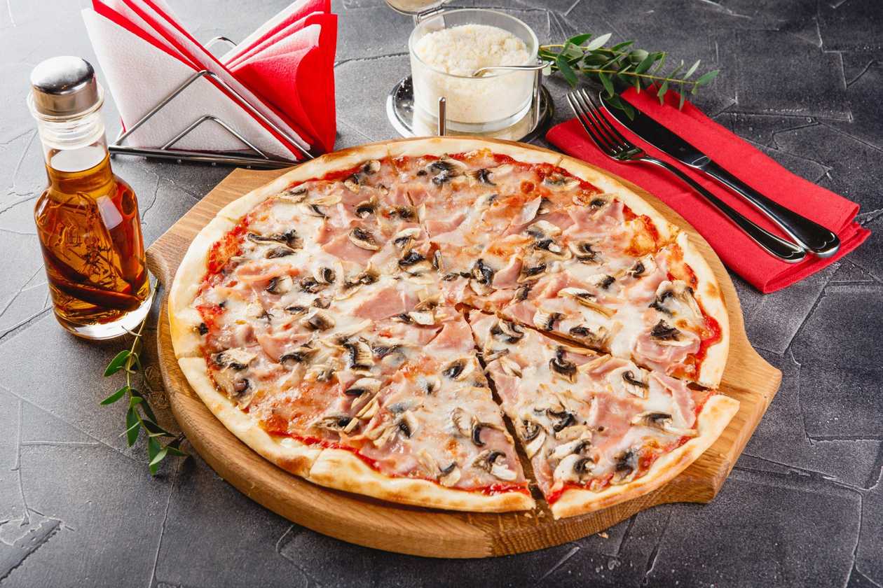 WEDNESDAY OFFER - 2 Prosciutto E Funghi Pizzas @ Ksh 2025