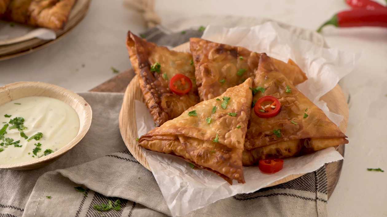 Mutton Samosas (5pcs)