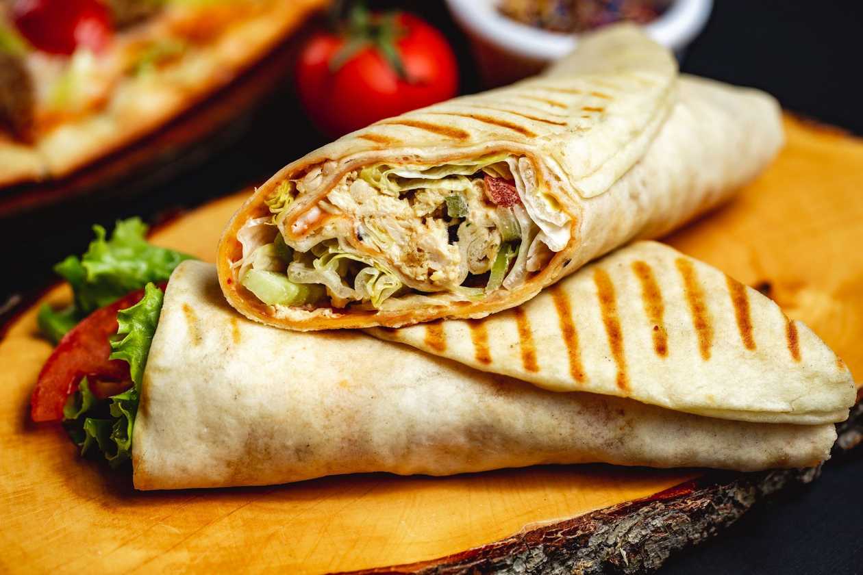 Paneer Shawarma (V)