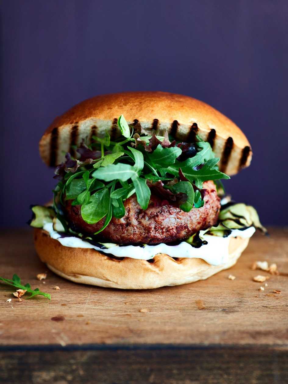 Indian Spiced Lamb Burger