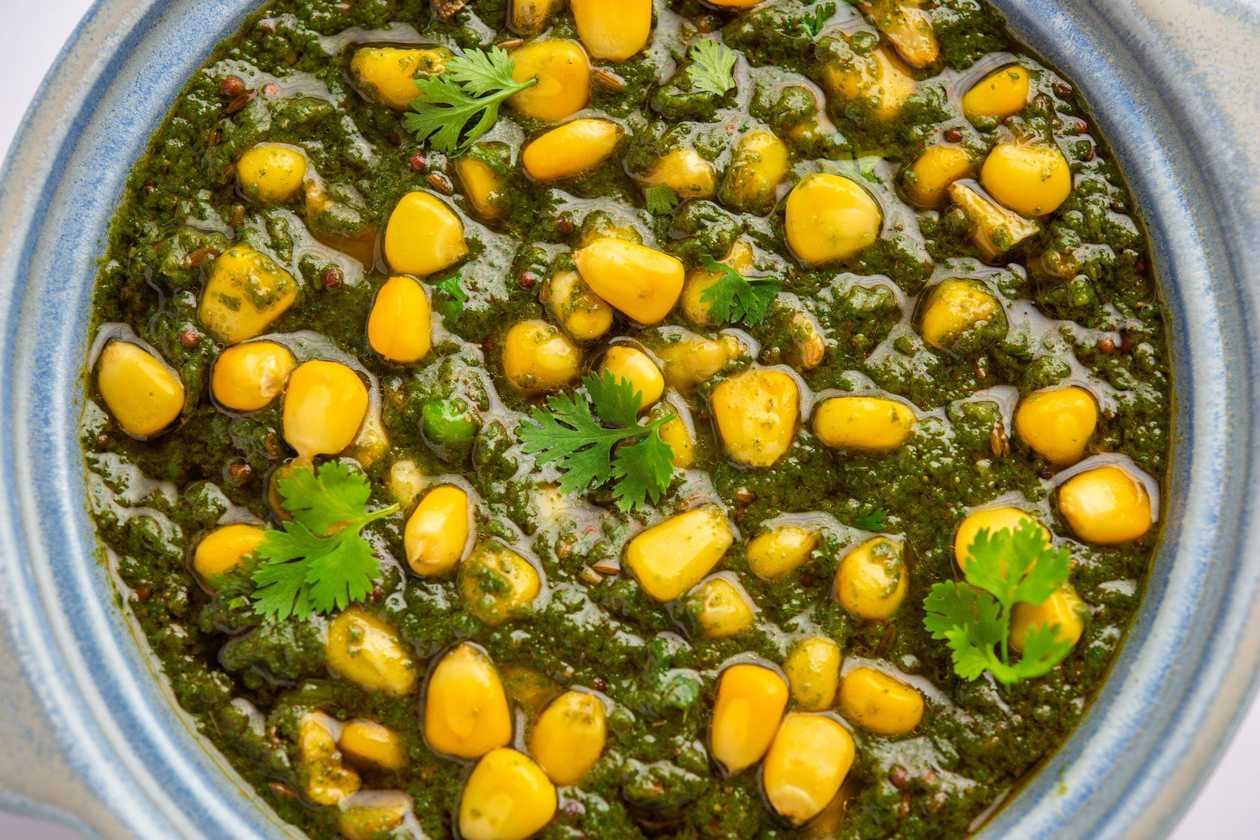 Palak Corn