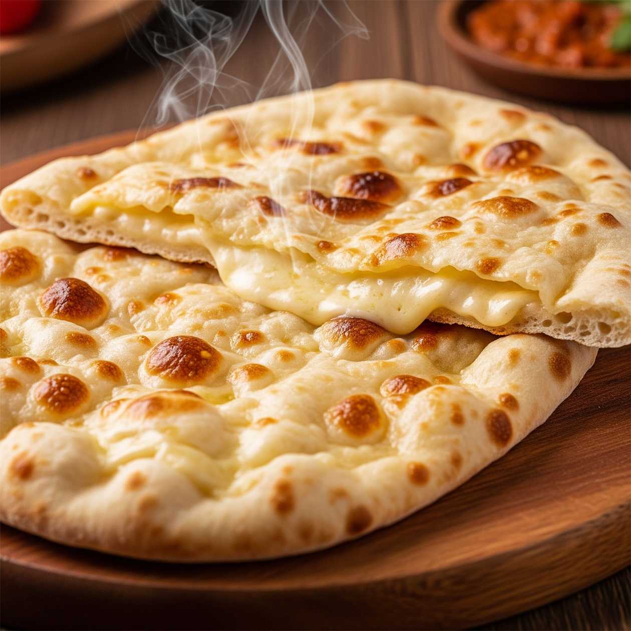 Juustuga naan