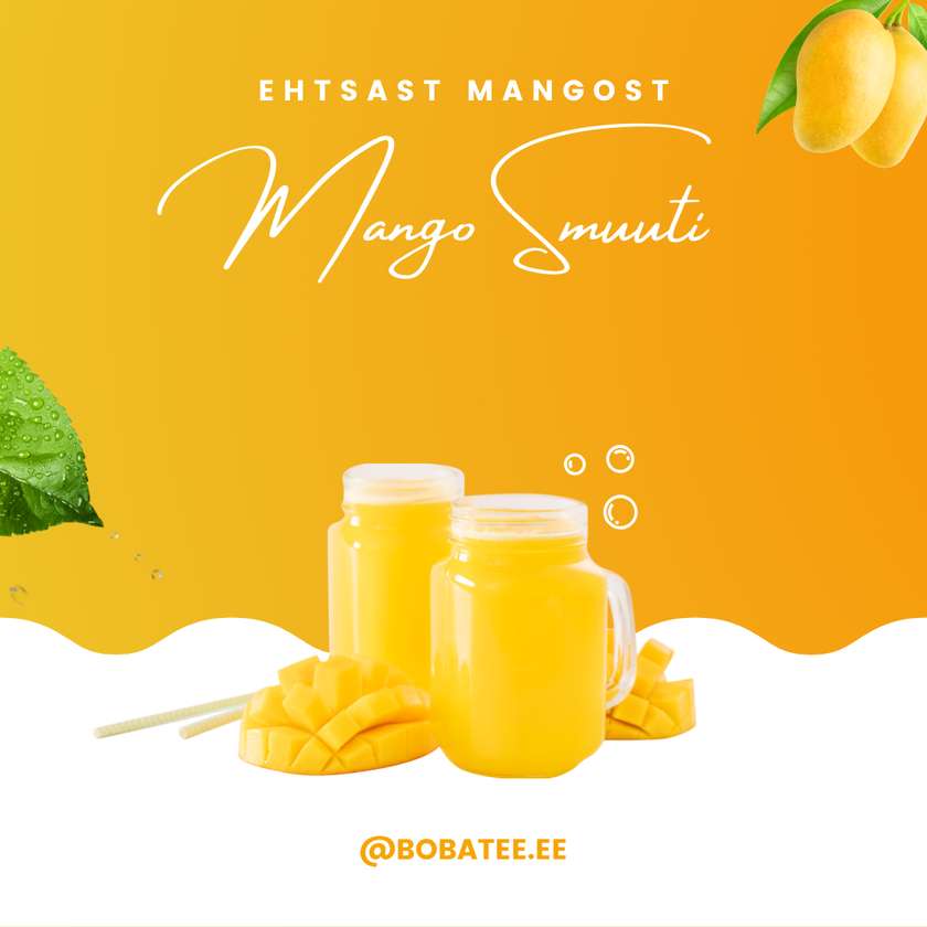 Mango Smoothie. 450 ml.