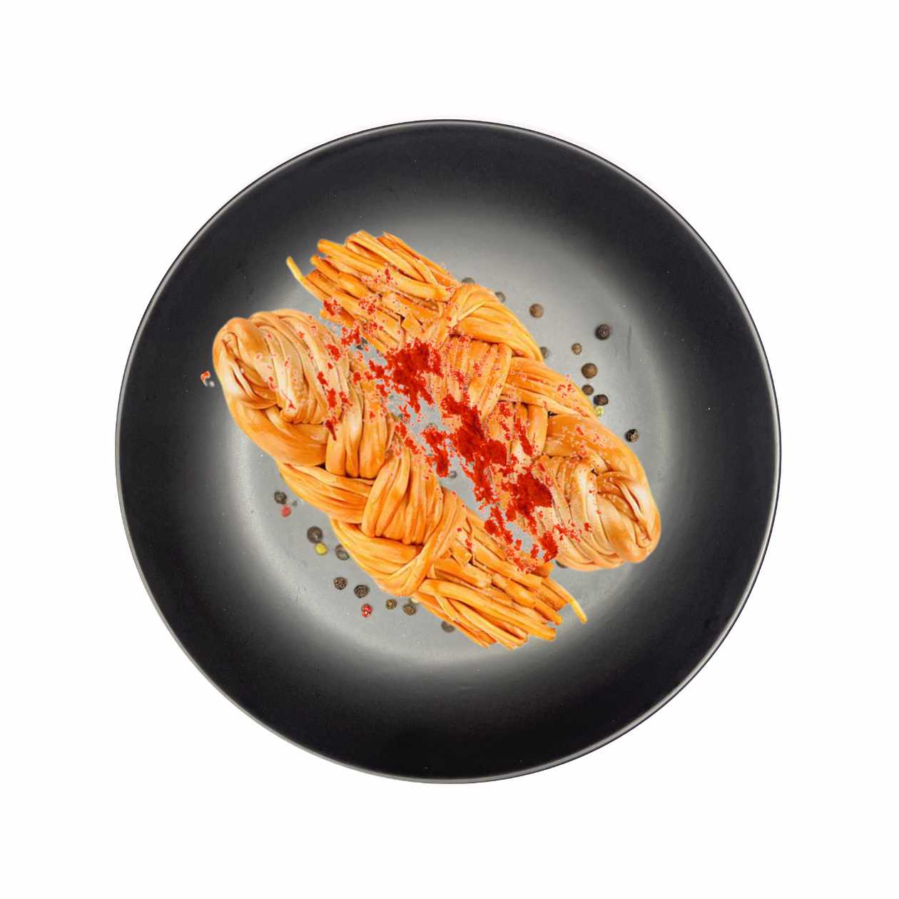 Сир плетінка копчений із паприкою