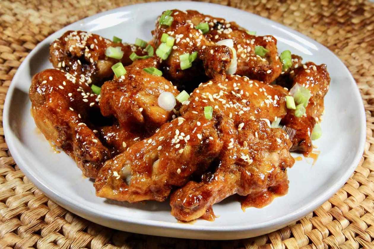 Sweet and Sour Chicken Wings (6 pc)