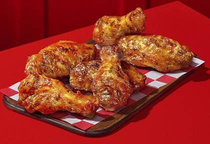 BBQ Chicken Wings 6pc