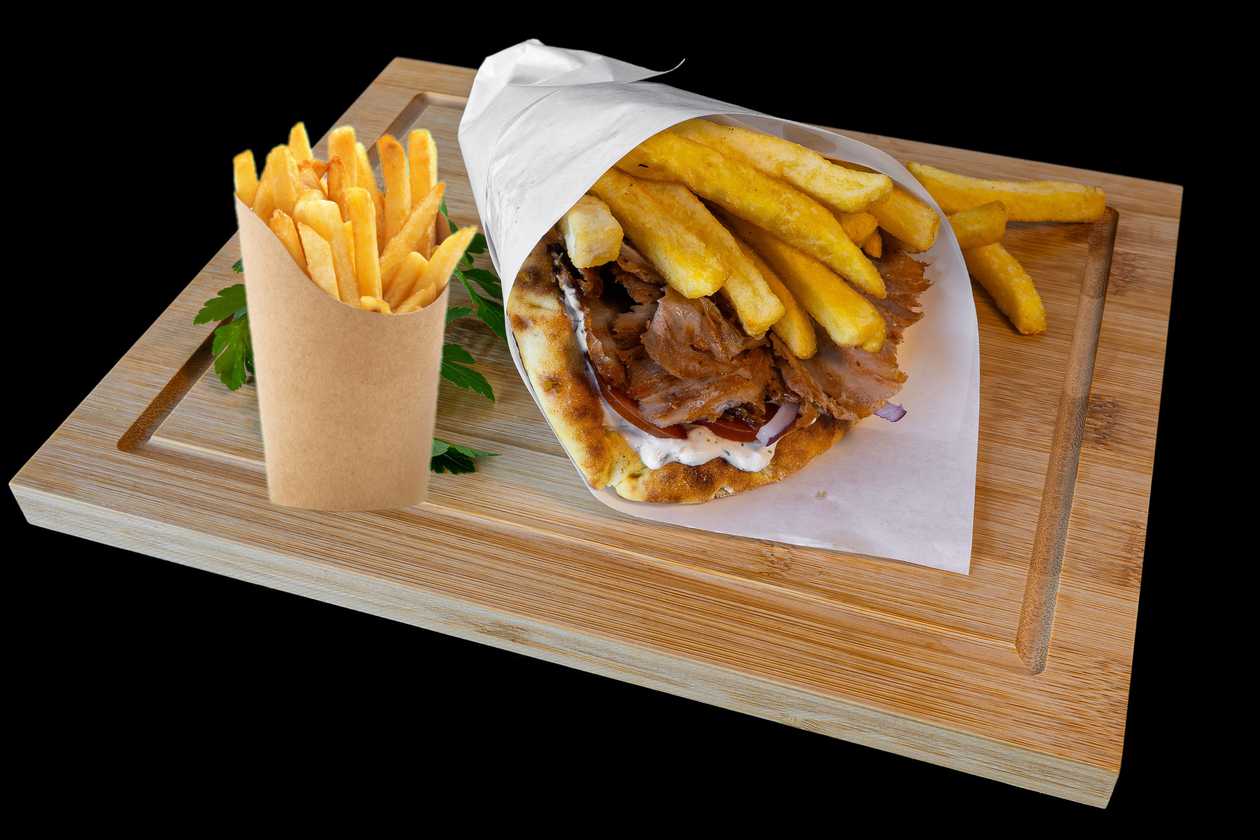 Pita Gyro ➕ Chips🍟