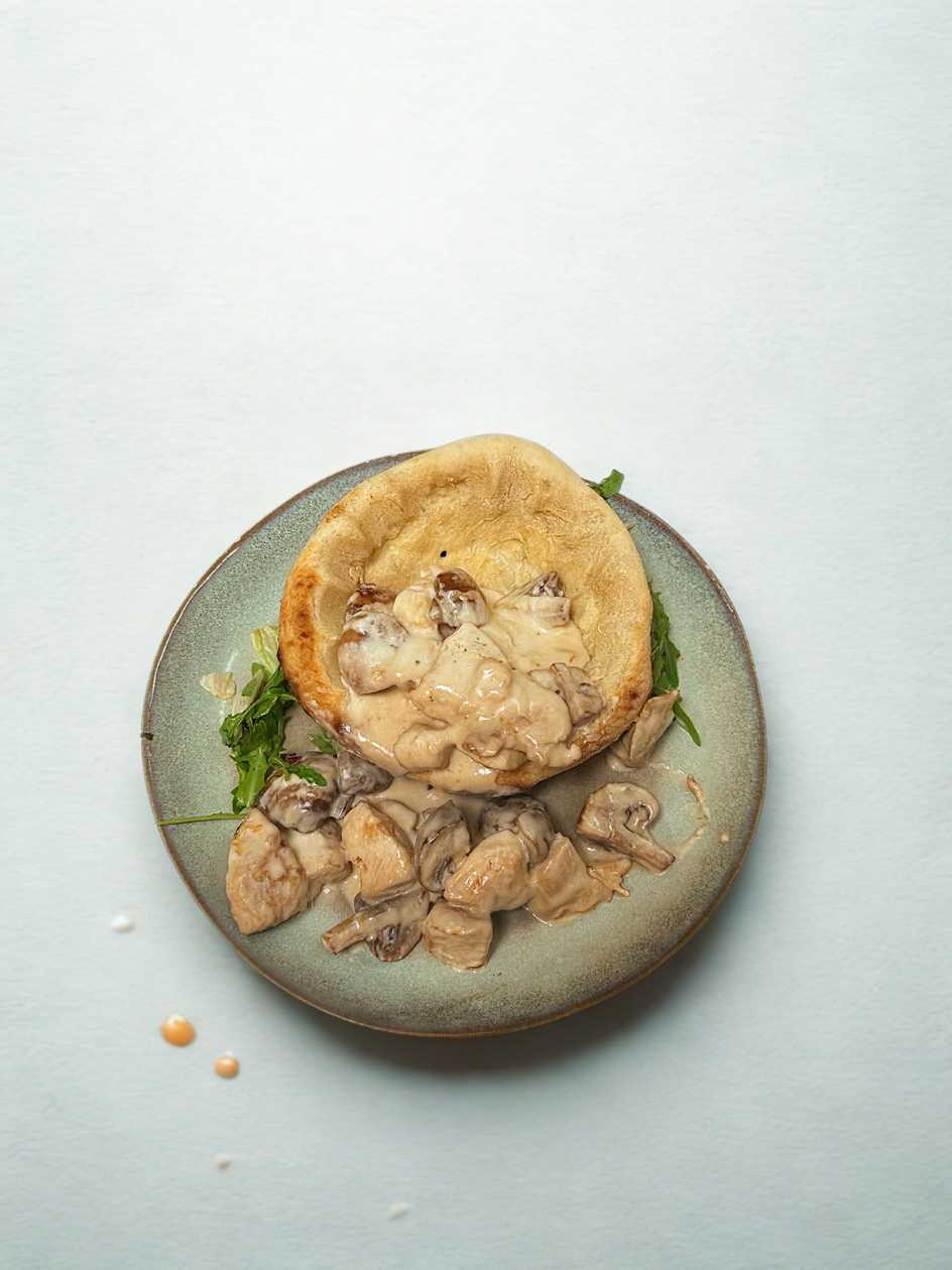 Chicken with Mushrooms and Sour Cream