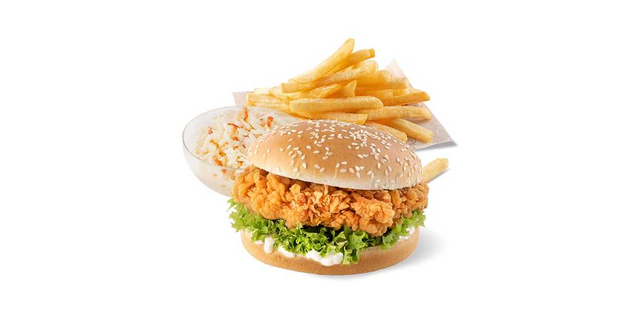 Zinger Burger Menu
