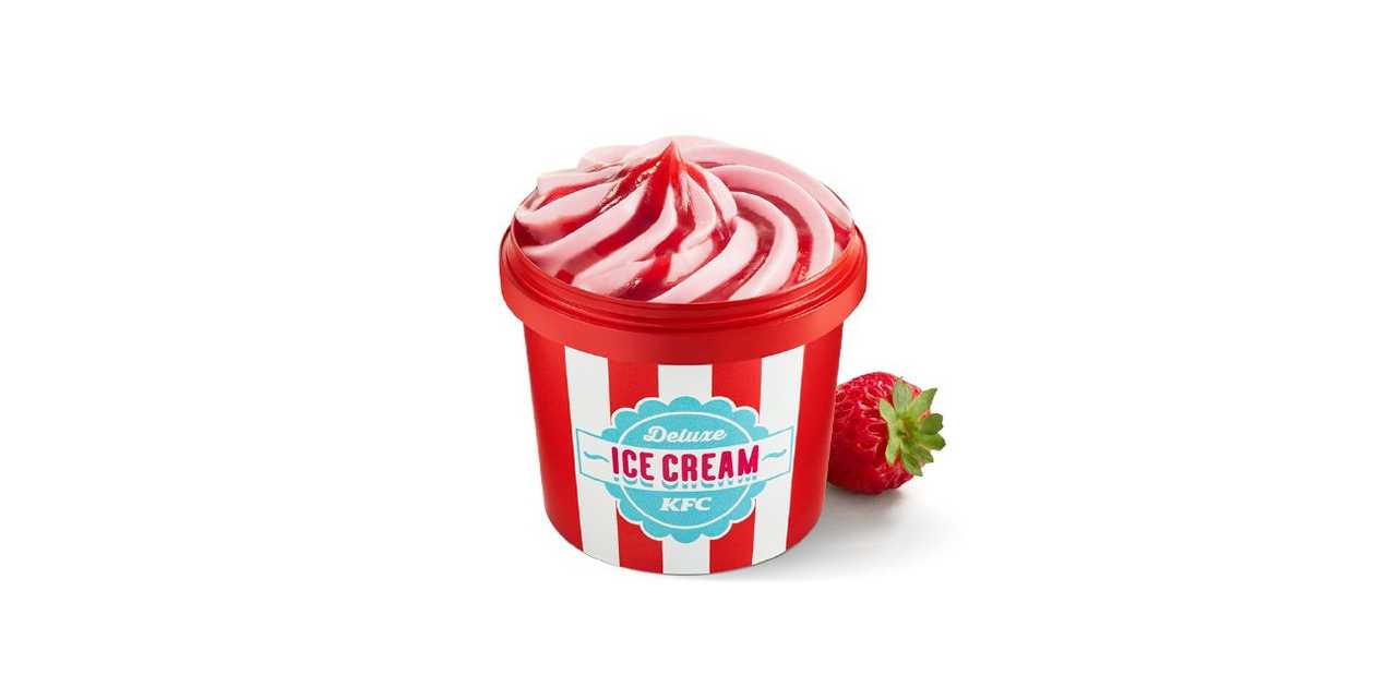 Ice Cream Deluxe Lody Truskawkowe 150ml
