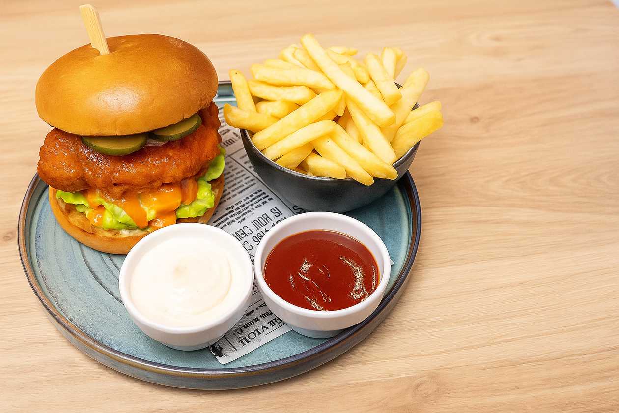 Crispy Chicken burger