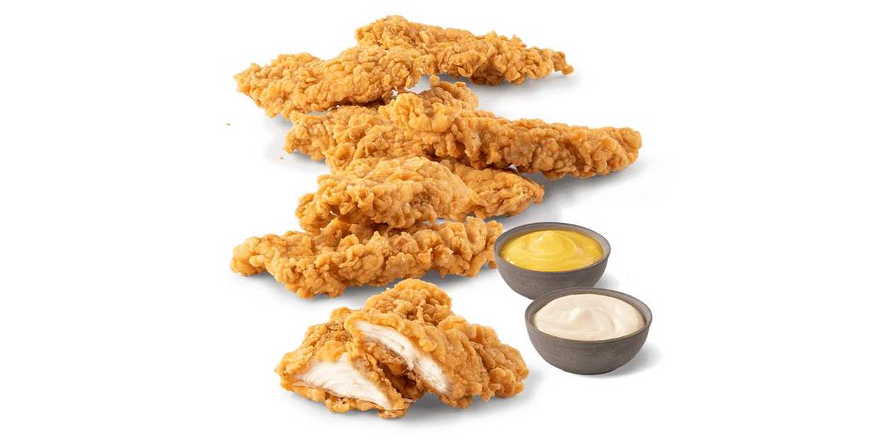 8 Hot&Spicy Strips + 2x sos