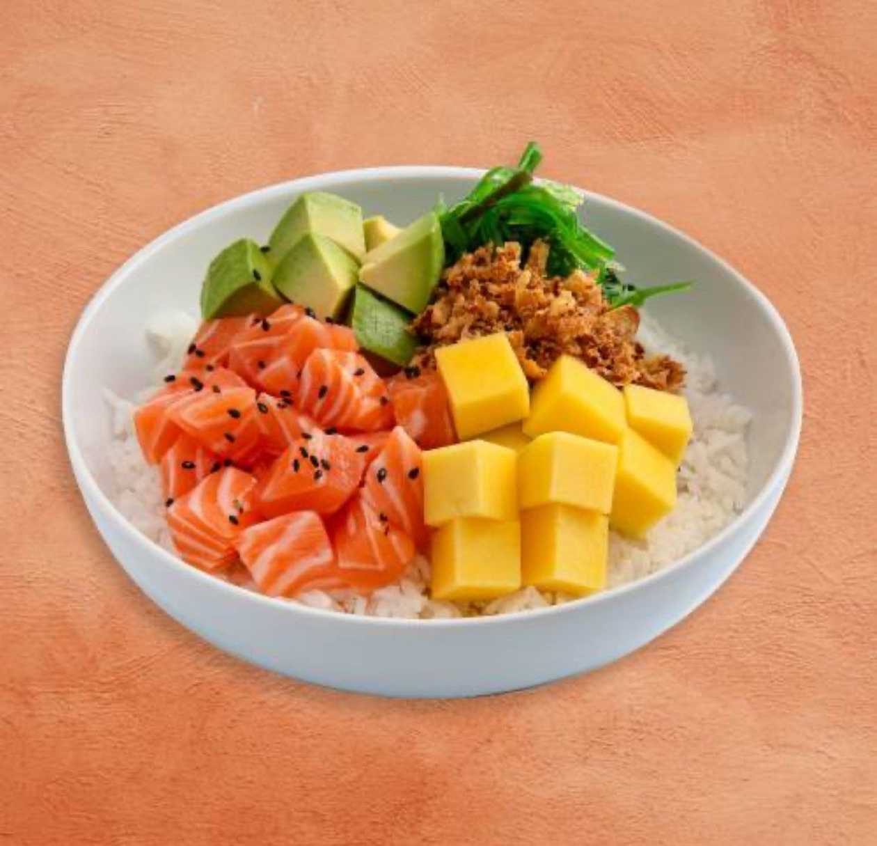 Poke Bowl Salmao+cola