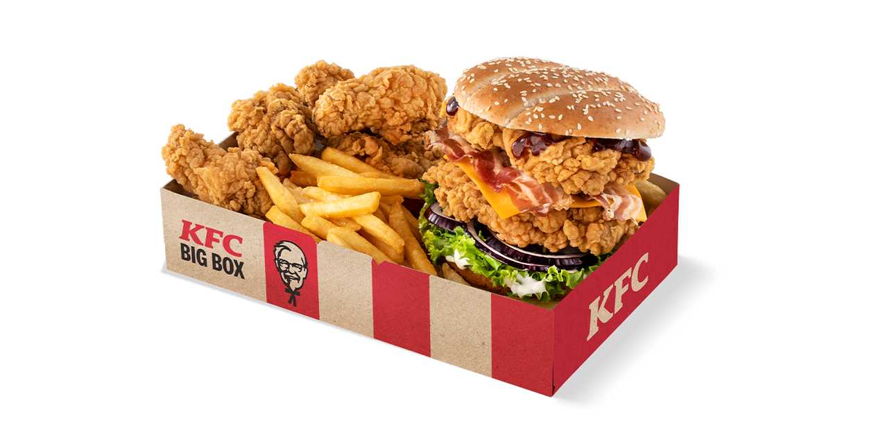 Podwójny Grander Burger Big Box
