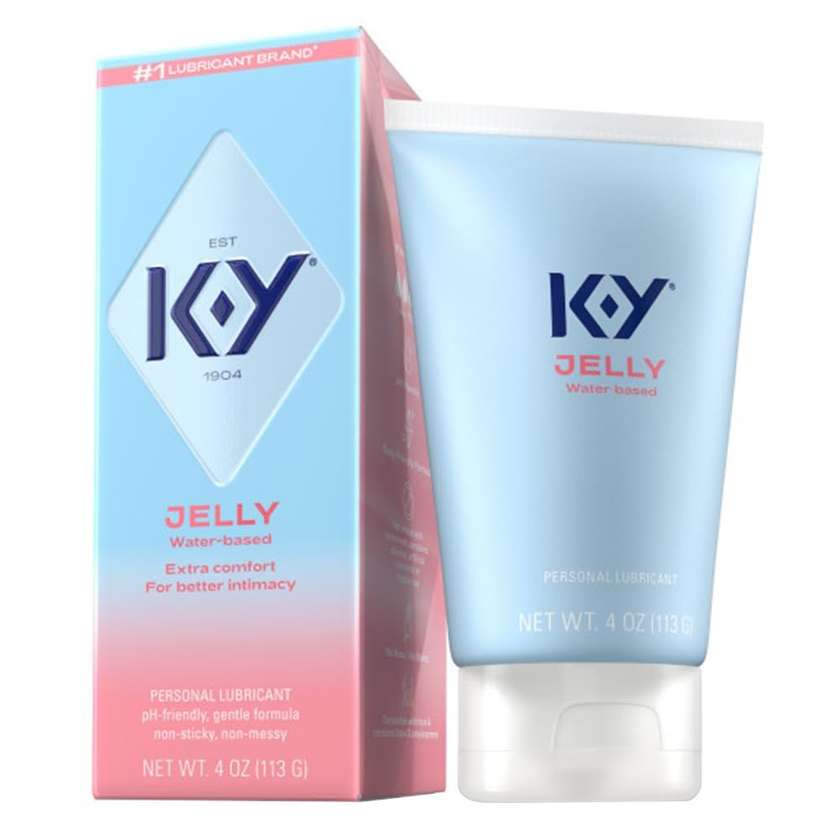 K-Y KY Jelly Personal Lubricant Water Based Gel Size 4 Oz / 113g