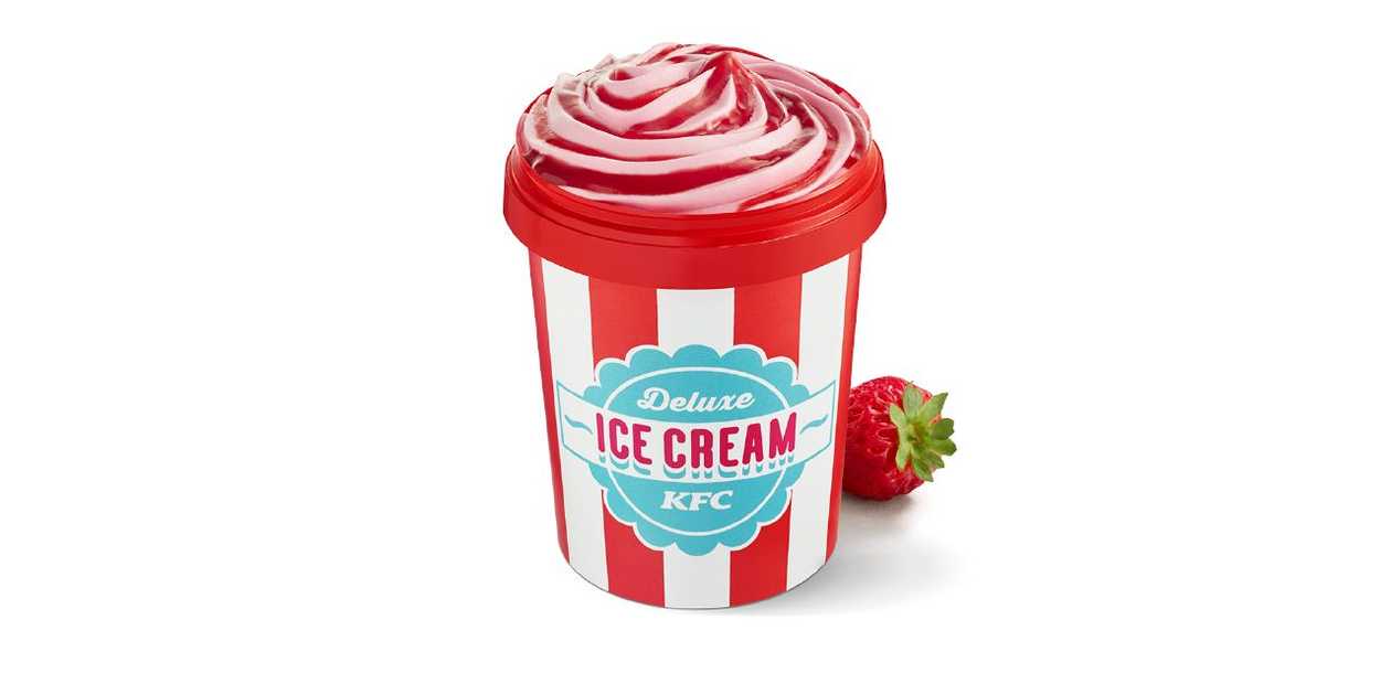 Ice Cream Deluxe Lody Truskawkowe 460ml