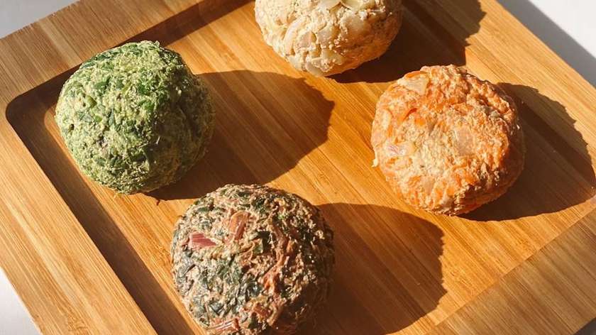 Pkhali Assortment – Georgian Walnut & Herb Vegetable Spreads