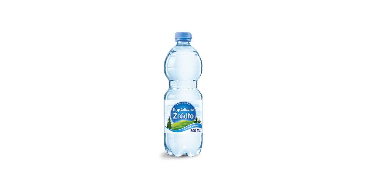 Woda Źródlana Niegazowana Butelka 0,5l