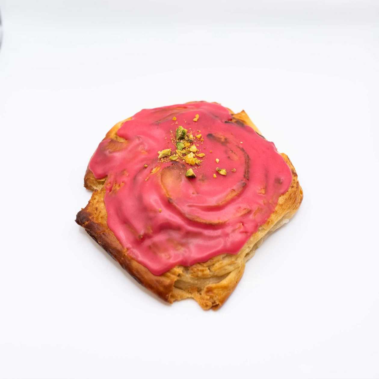 Bun - pistácia a malina