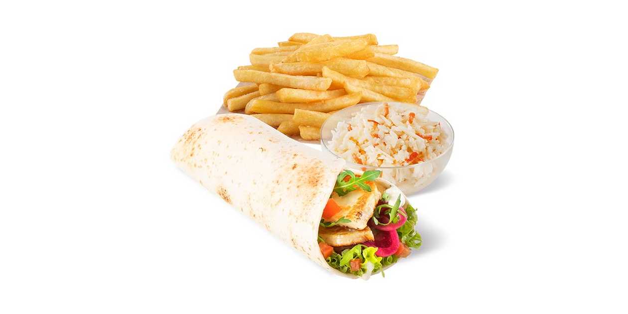 Twister Halloumi Vege Menu