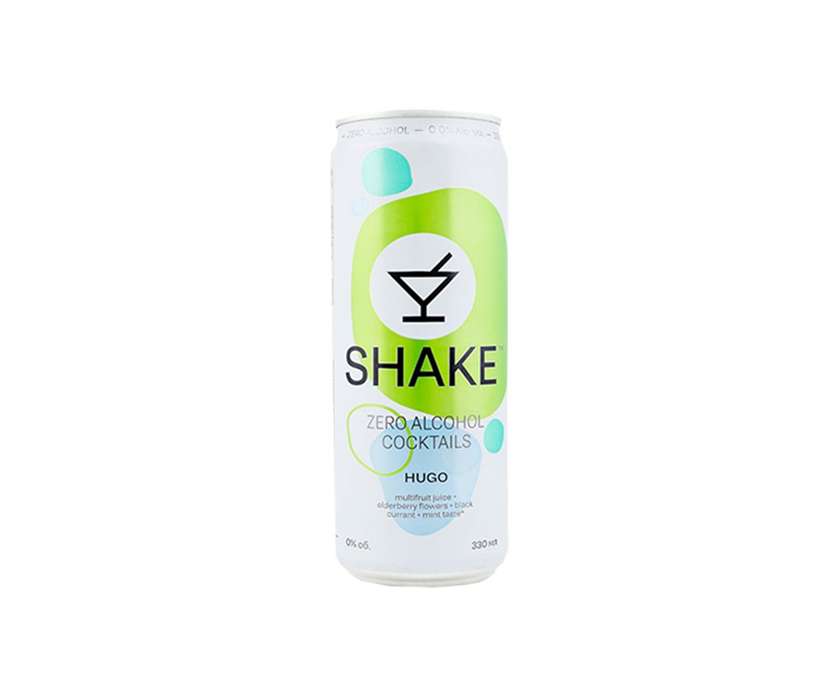 Напій б/а Shake Hugo сил/газ 0,33л (130559)