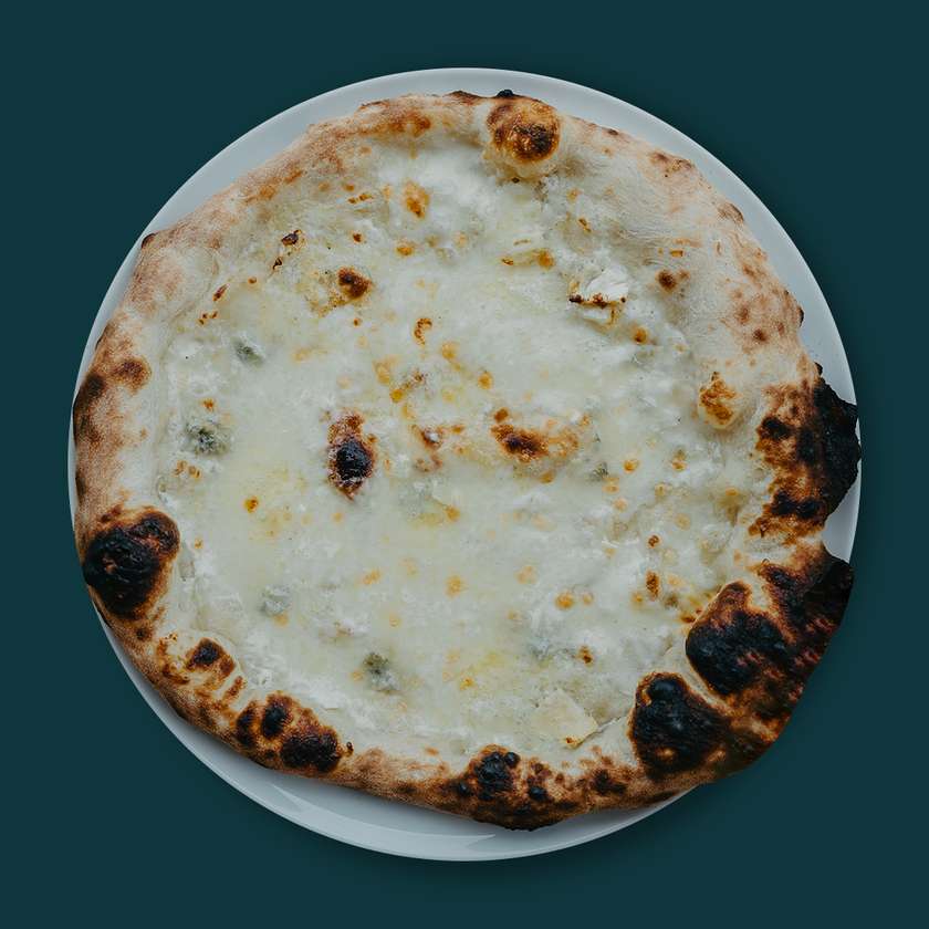 Pizza quattro formaggi