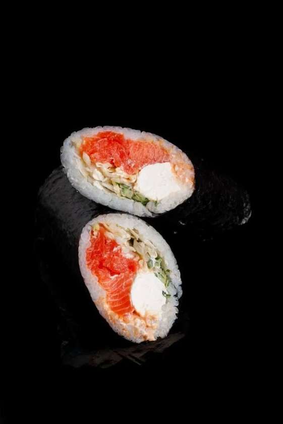 Sushi Shawarma with Salmon