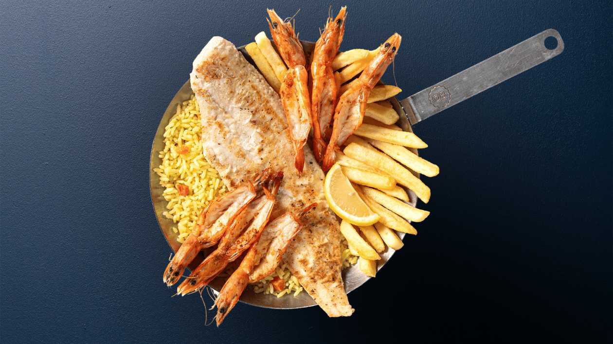 Prawns and Fish