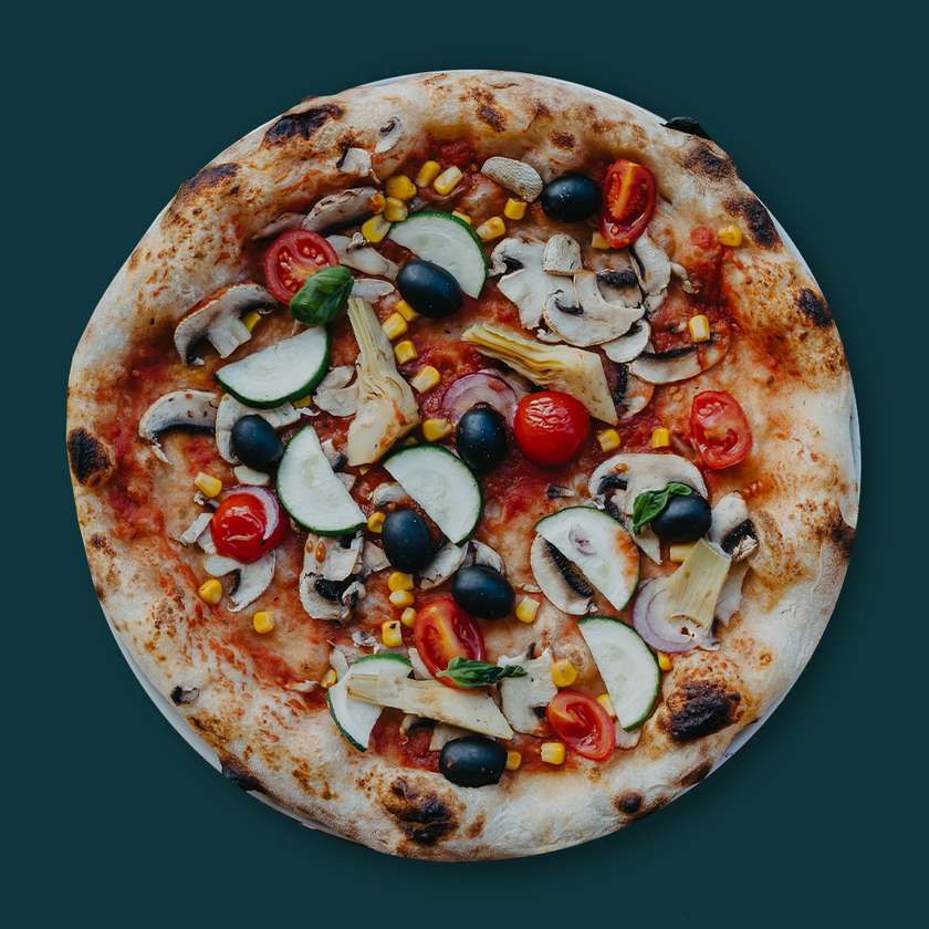 Pizza vegetariana