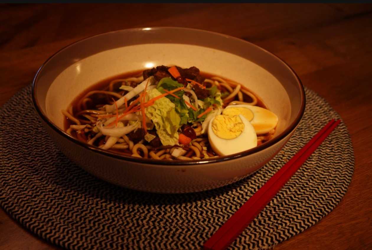 Beef Noodles with Soup 牛肉汤面