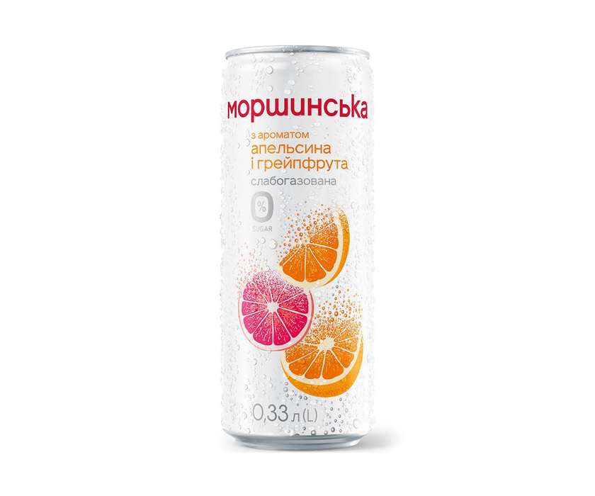 НапійМоршинська Апельс/Грейп с/г0,33 ж/б (133134)