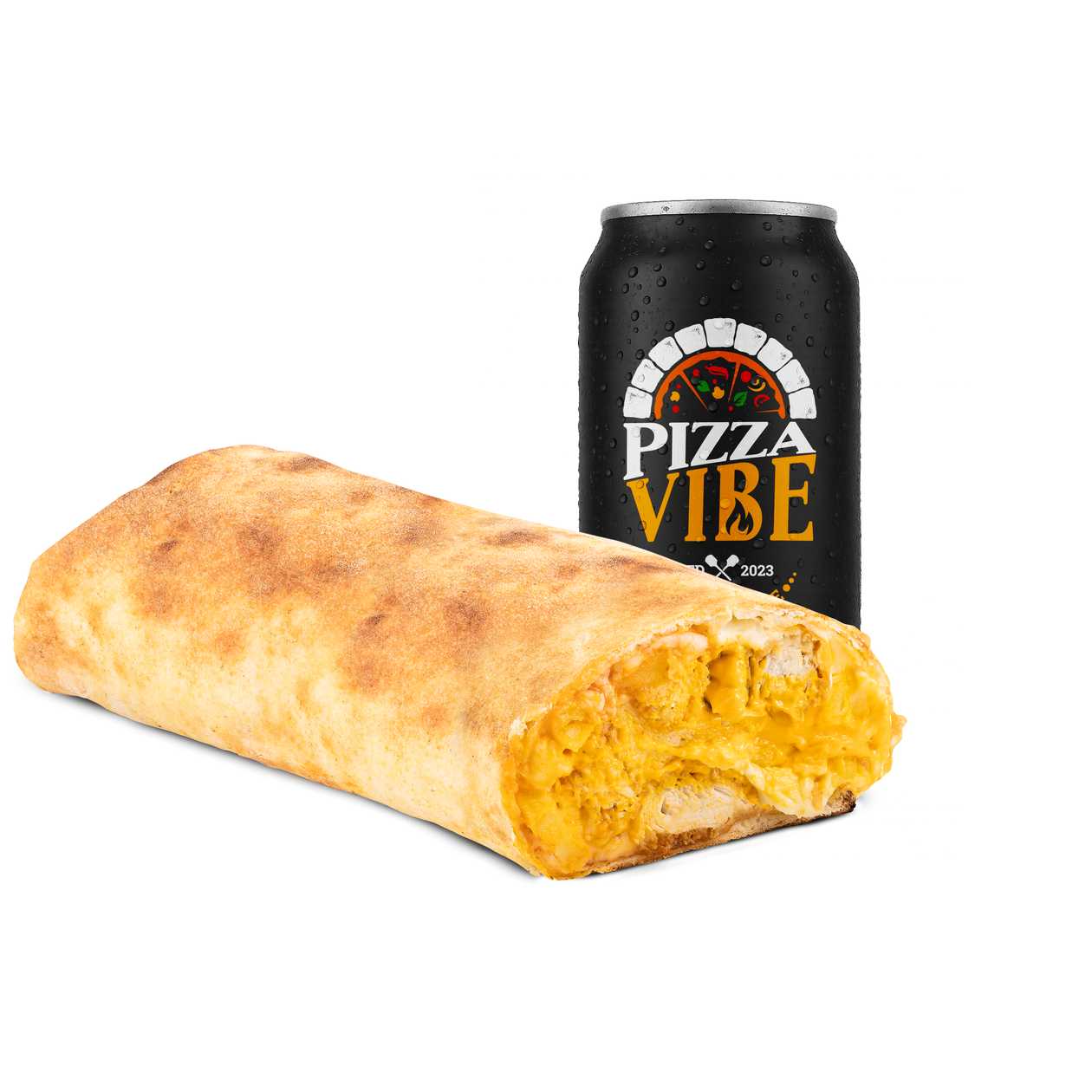 Shaorma Crispy Cheddar & Choice of One Drink 0.33L