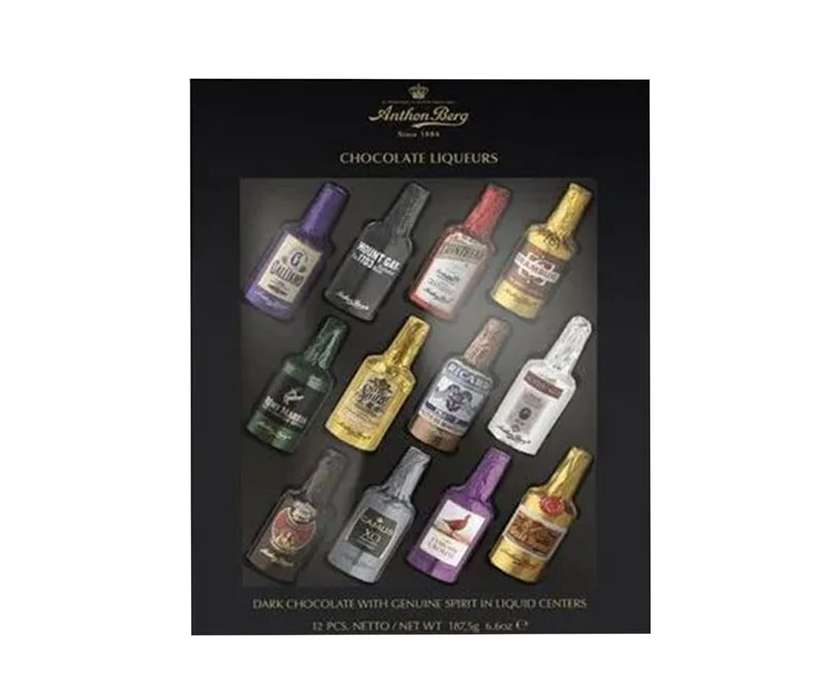 Шок цукерки ANTHON BERG з лікером 187г(122949)