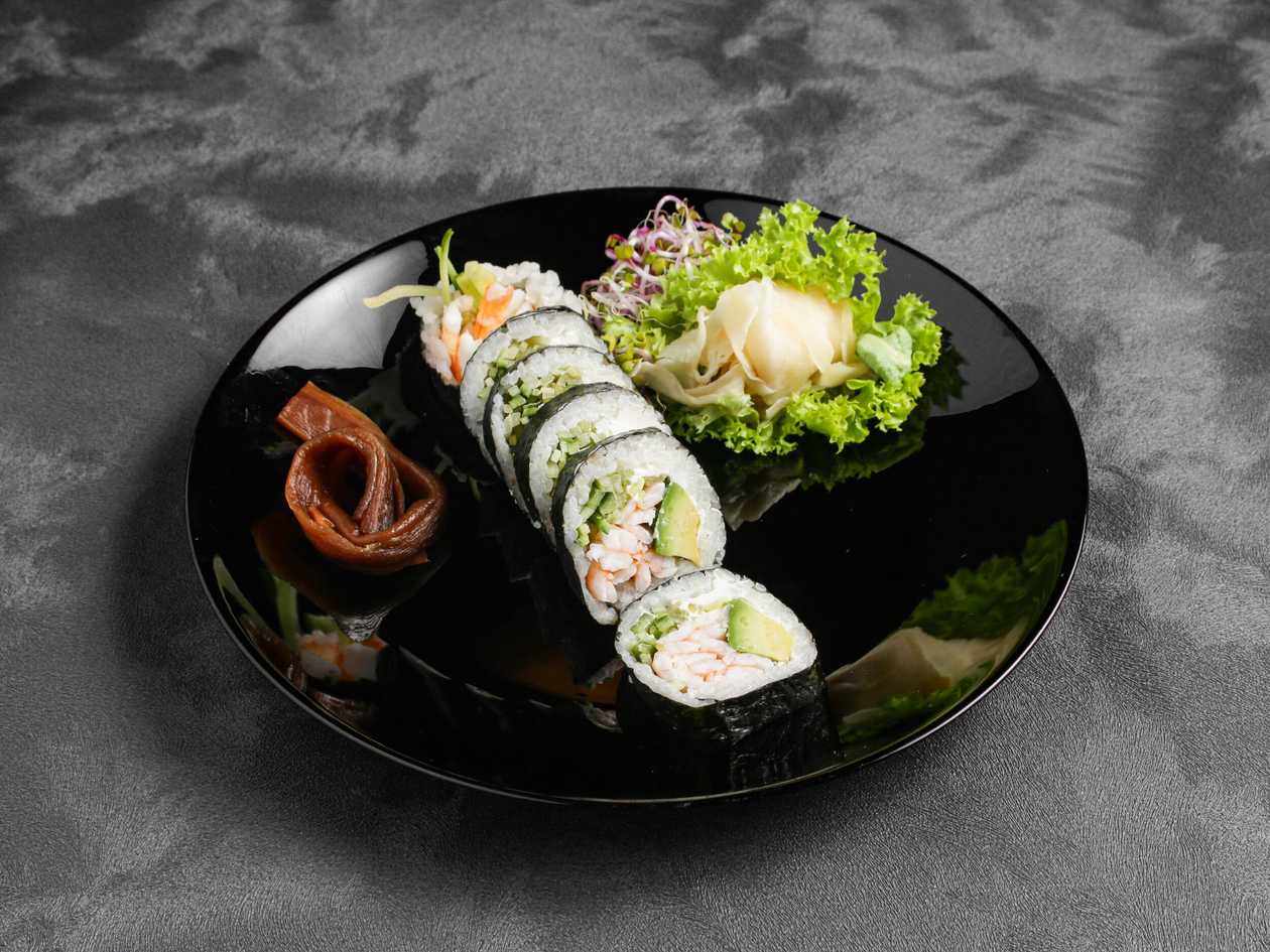 Futomaki parzona krewetka