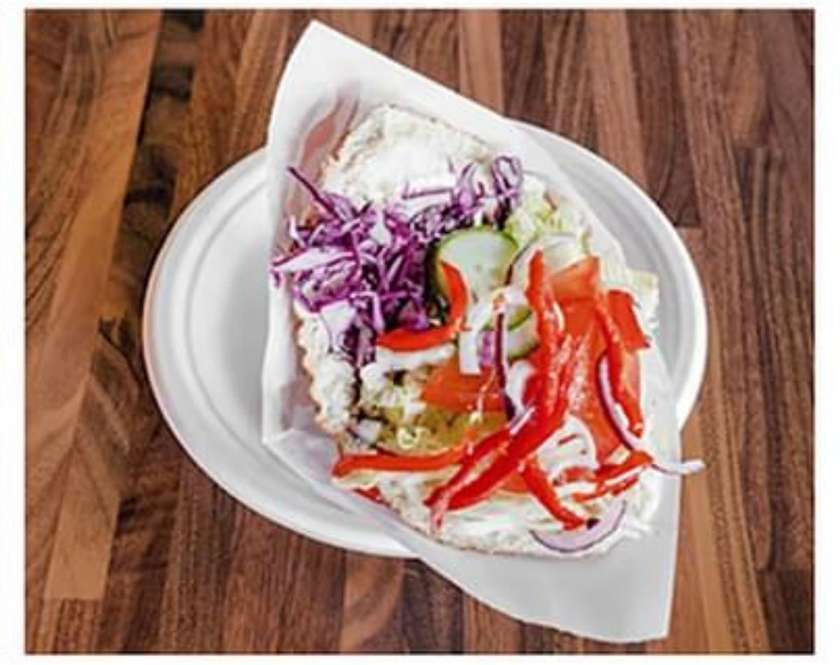Doner Vege with French Fries