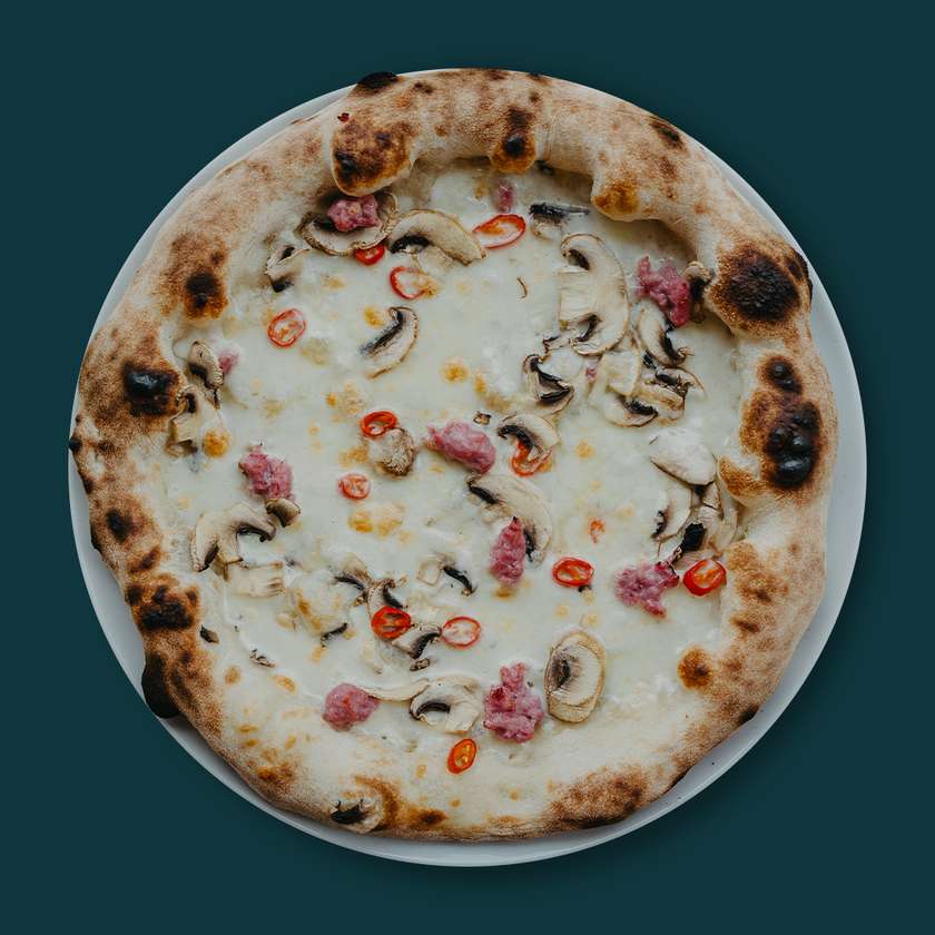 Pizza salciccia picante