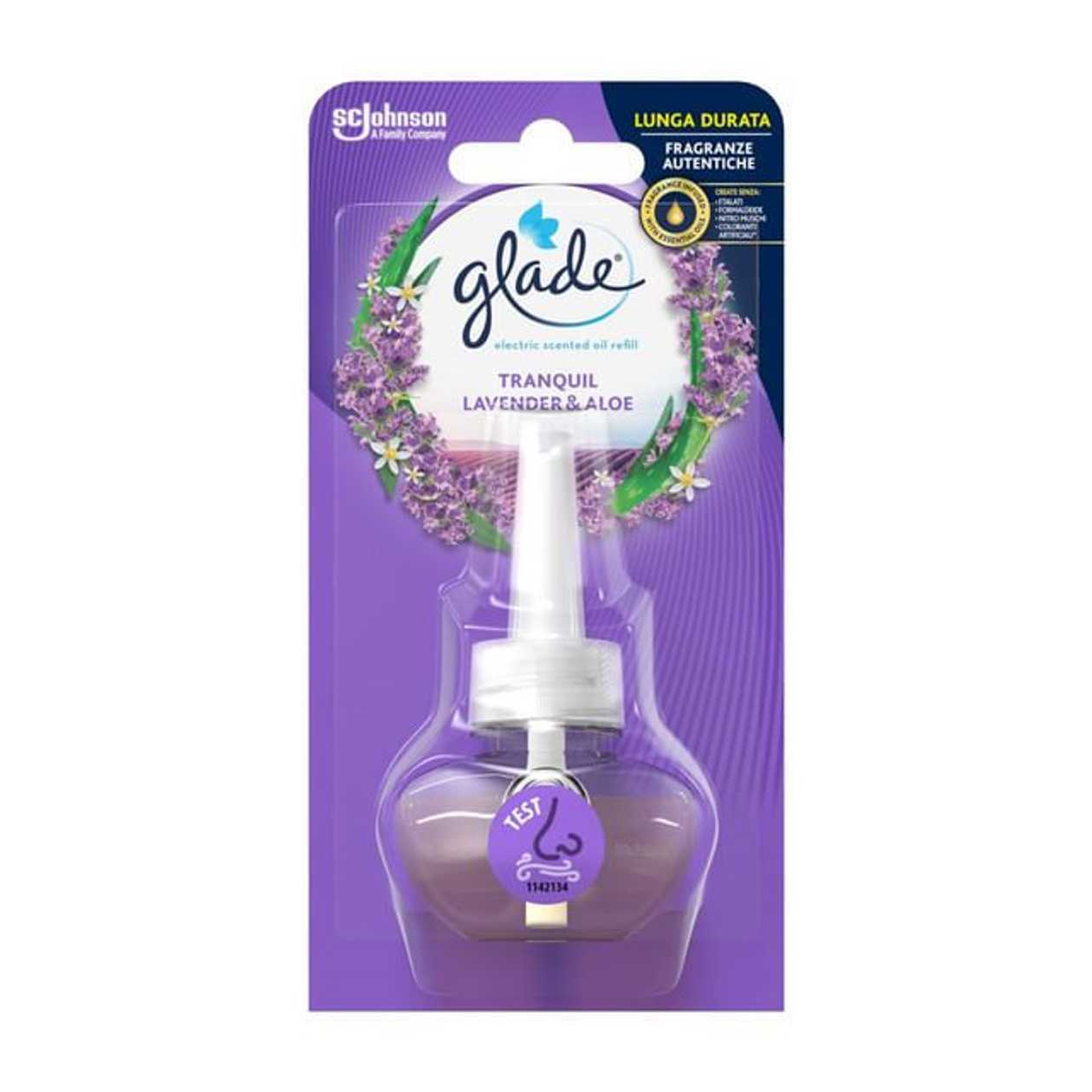 Rezerva aparat electric Glade Lavanda & Aloe, 20 ml