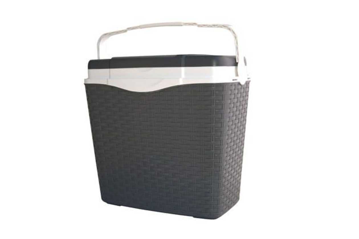 Lada frigorifica, model ratan, 24 l, gri antracit