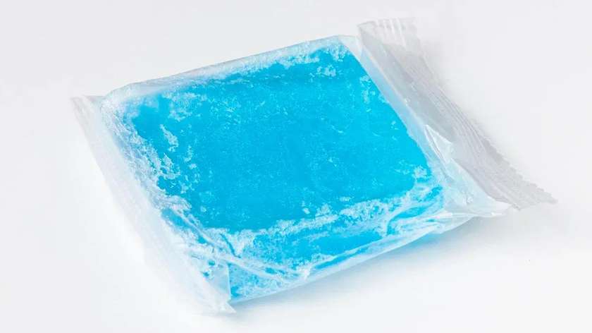 Natural blue scented soap for the body - 50mg