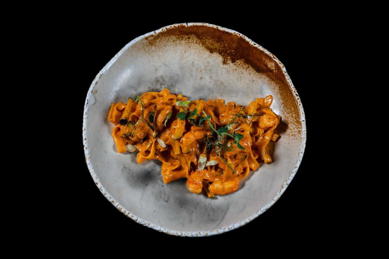 Tagliatelle cu Somon