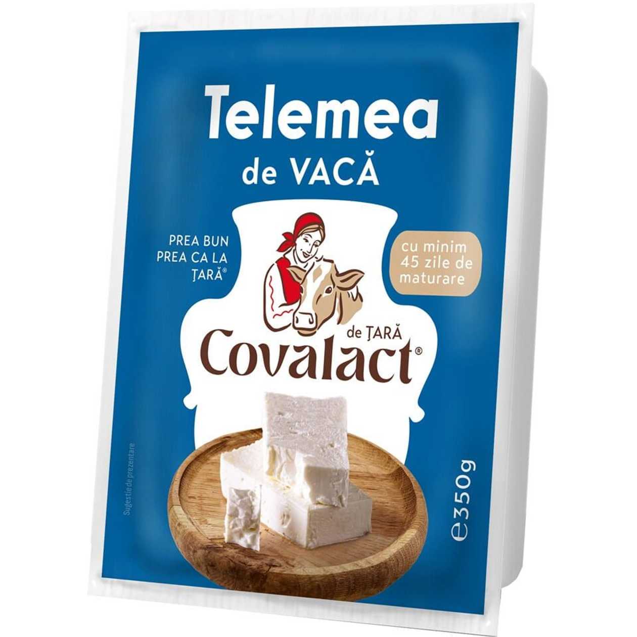 Telemea de vaca Covalact, 350 g